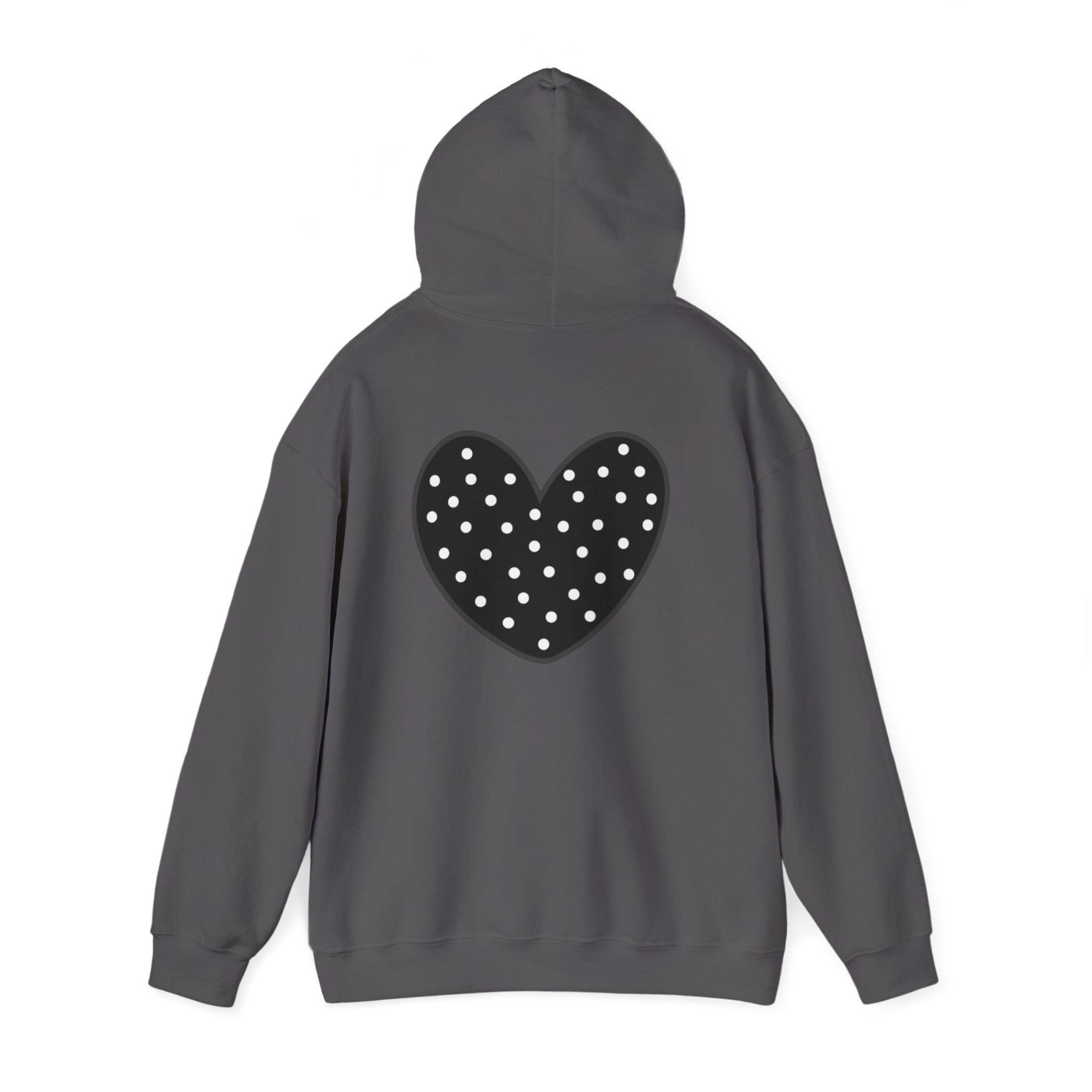 Polka Dot Heart Hoodie