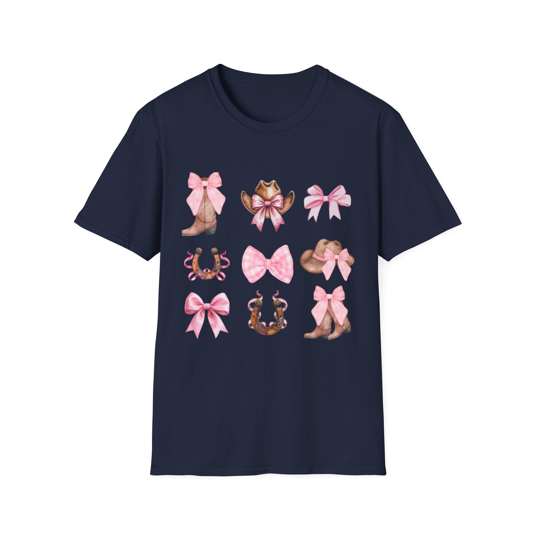 Cowgirl Pink Bows T-Shirt