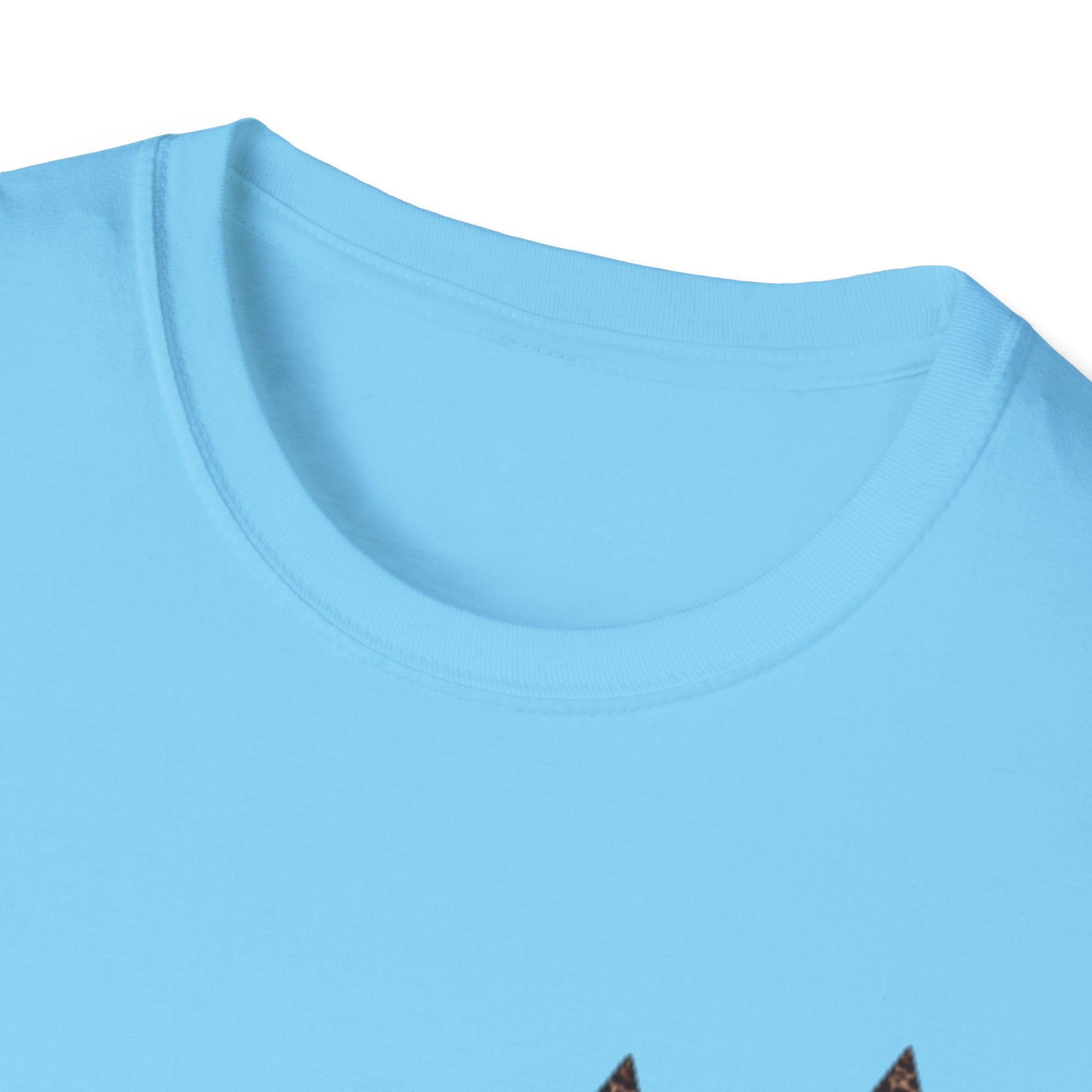 Leopard Star T‑Shirt — Animal Print Stars Graphic Tee