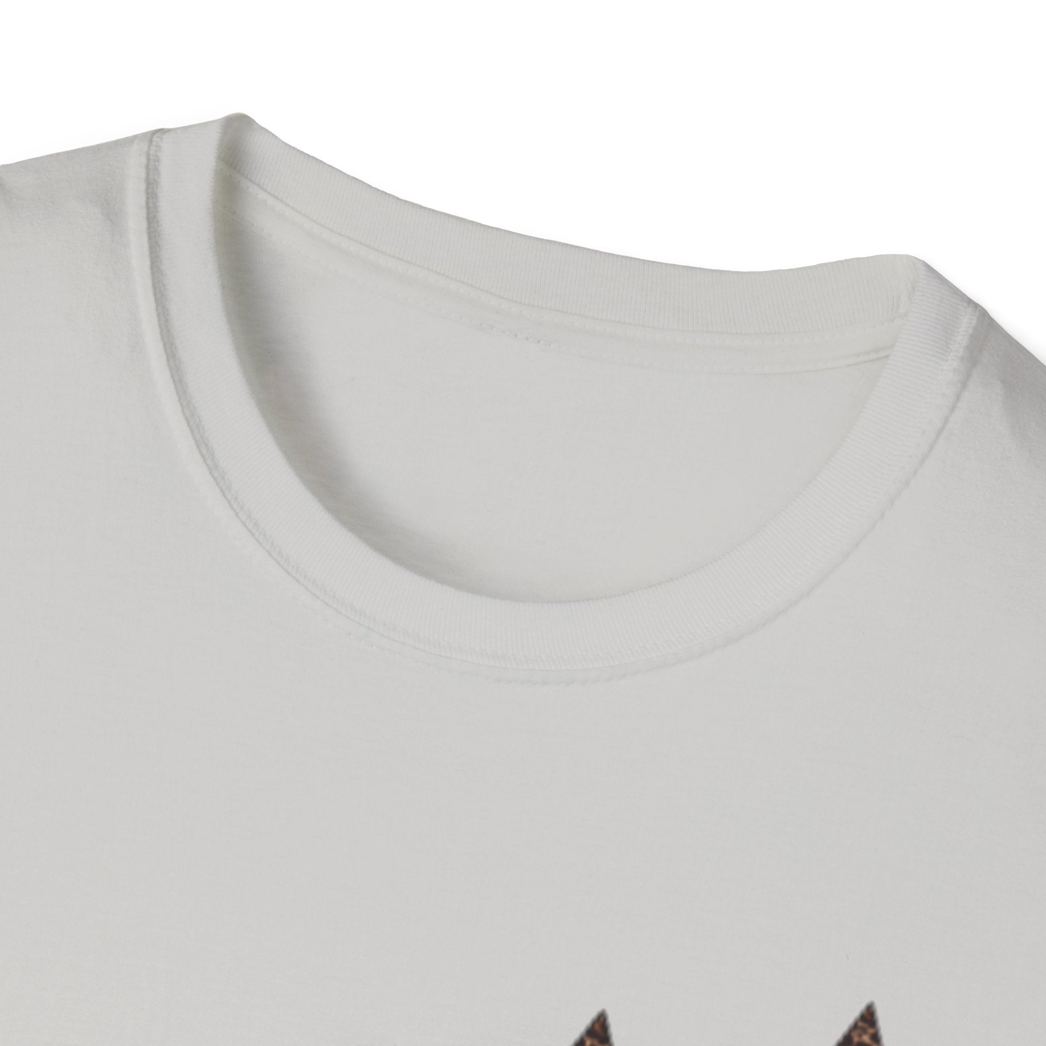 Leopard Star T‑Shirt — Animal Print Stars Graphic Tee
