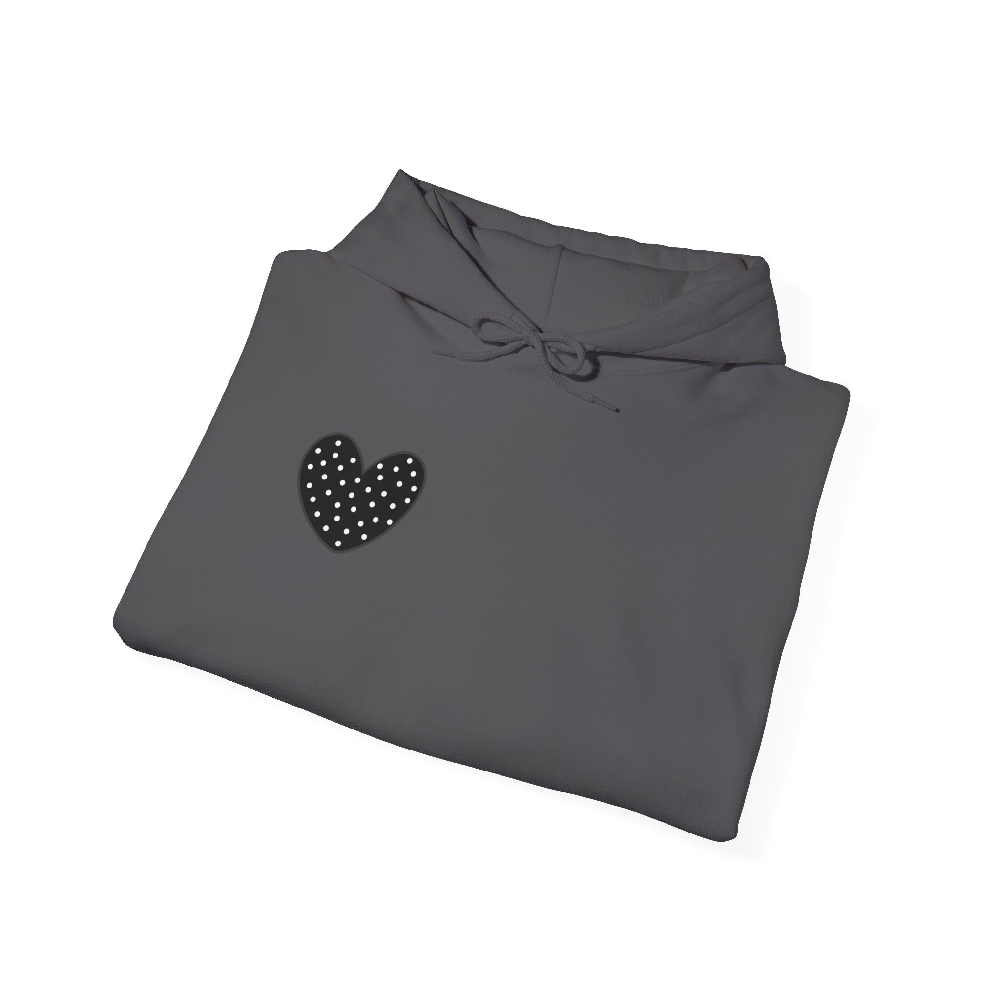 Polka Dot Heart Hoodie