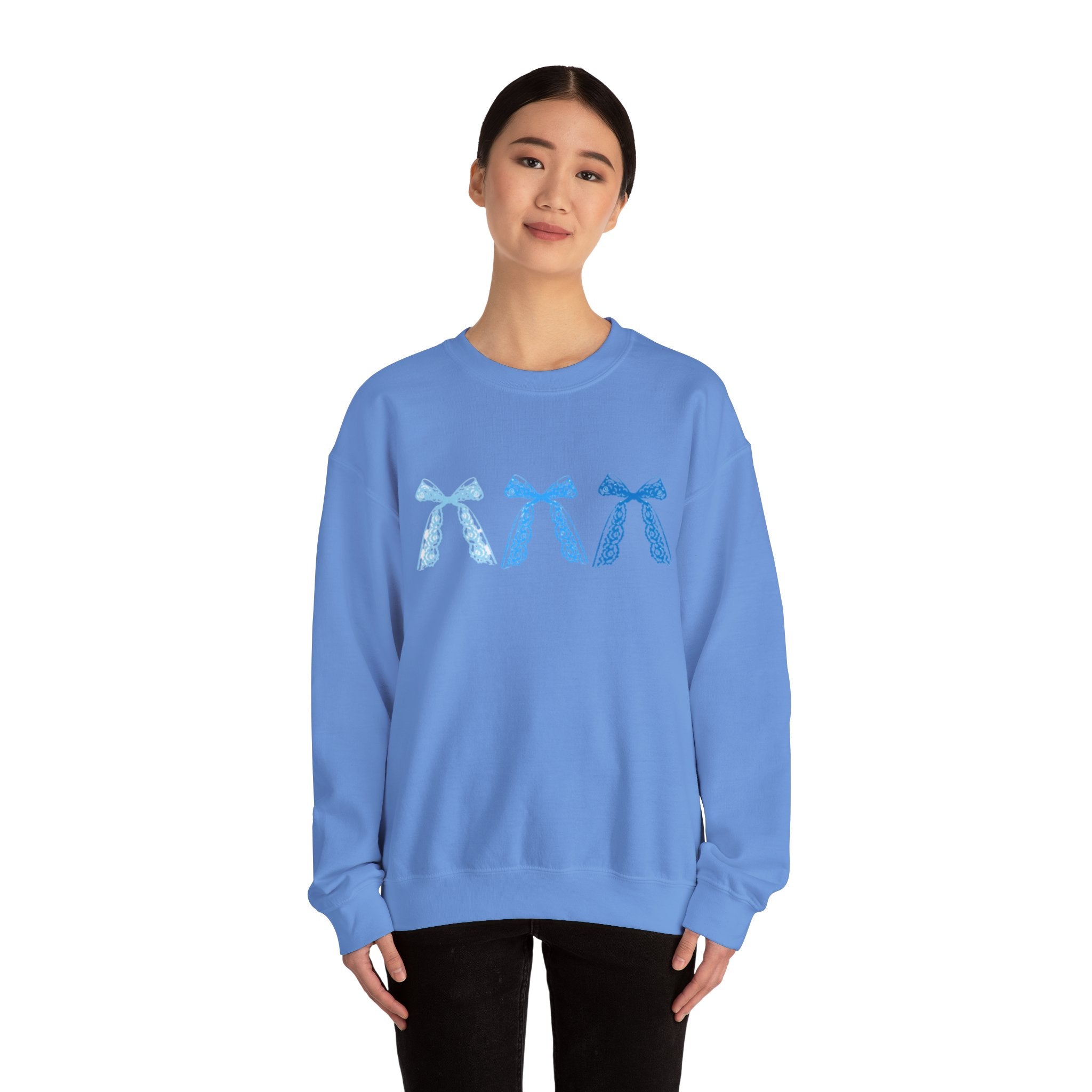 Bow Trio Crewneck Sweatshirt