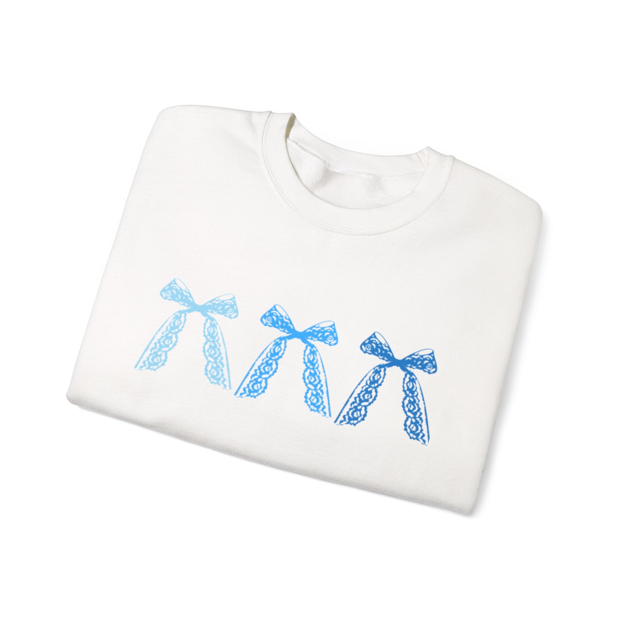 Bow Trio Crewneck Sweatshirt