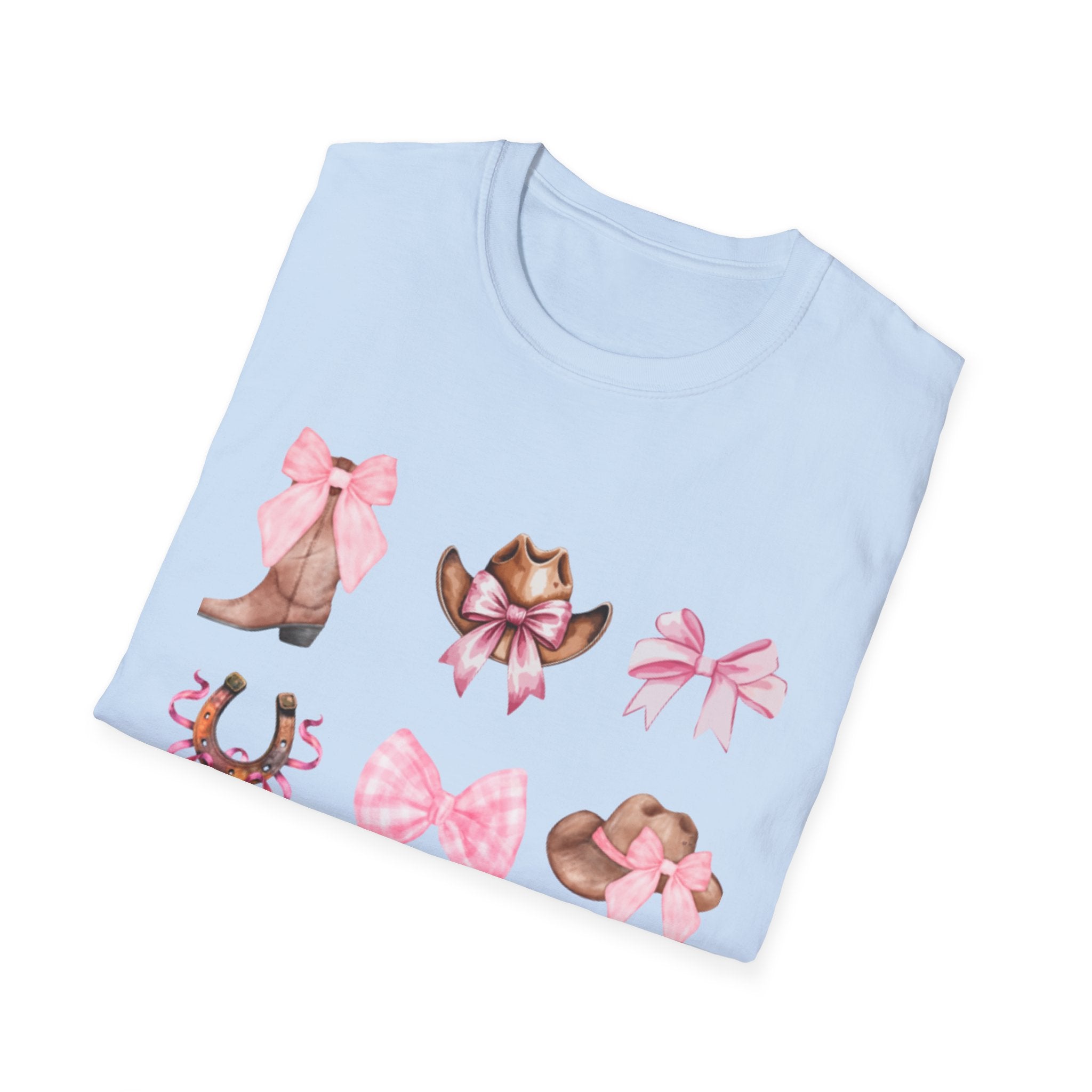 Cowgirl Pink Bows T-Shirt