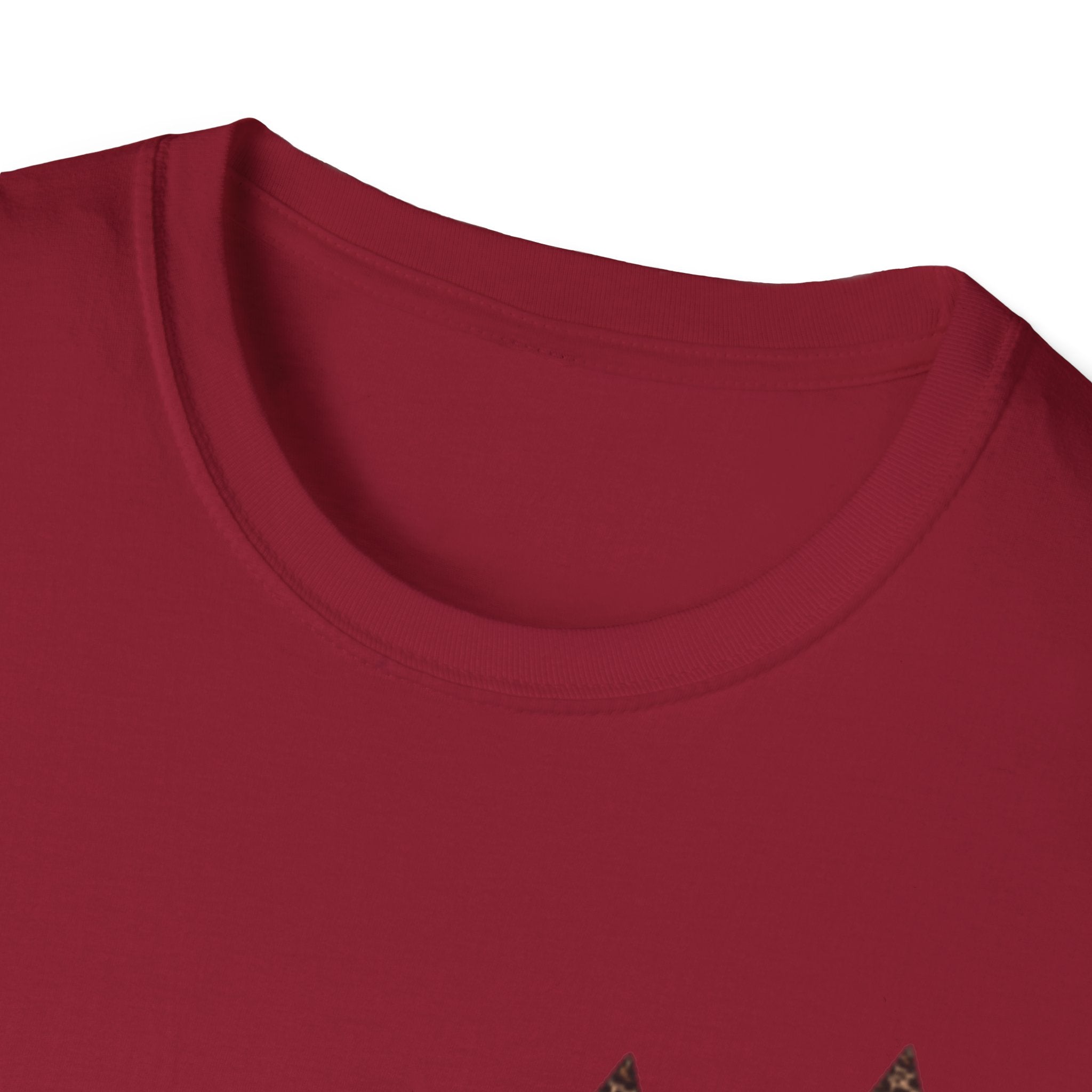 Leopard Star T‑Shirt — Animal Print Stars Graphic Tee