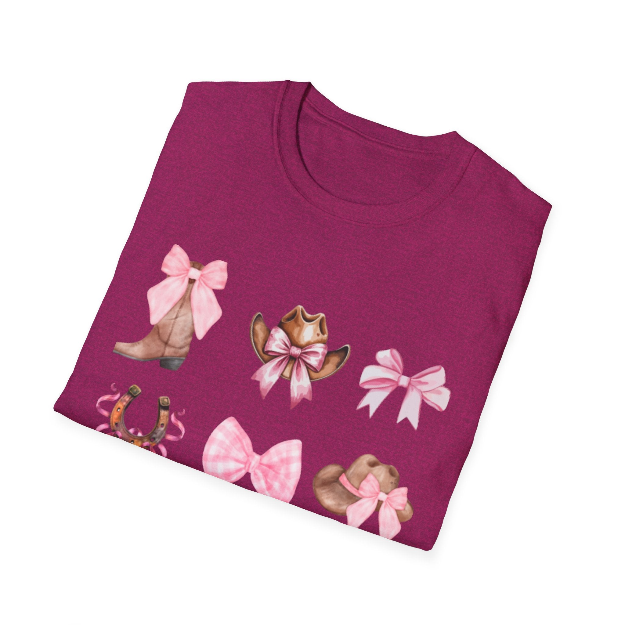 Cowgirl Pink Bows T-Shirt