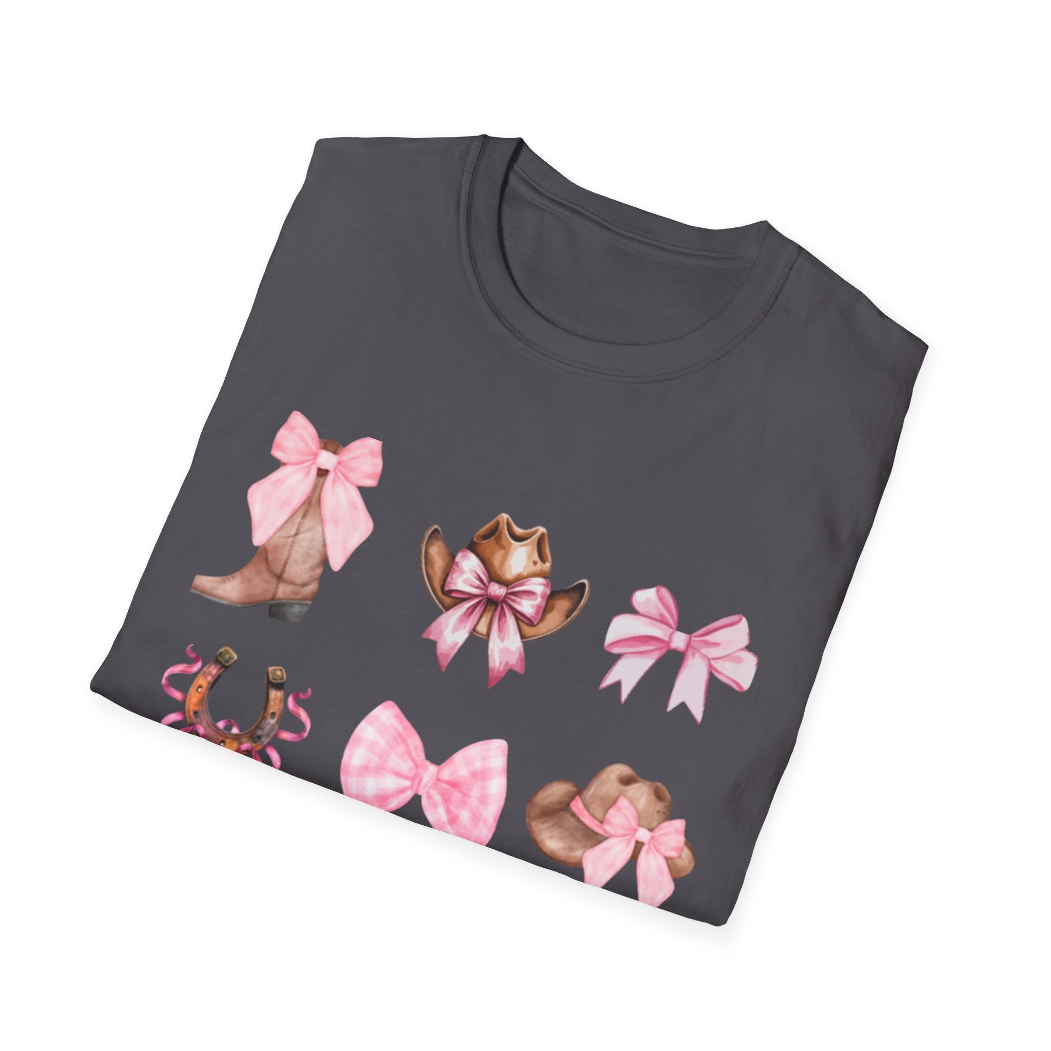 Cowgirl Pink Bows T-Shirt