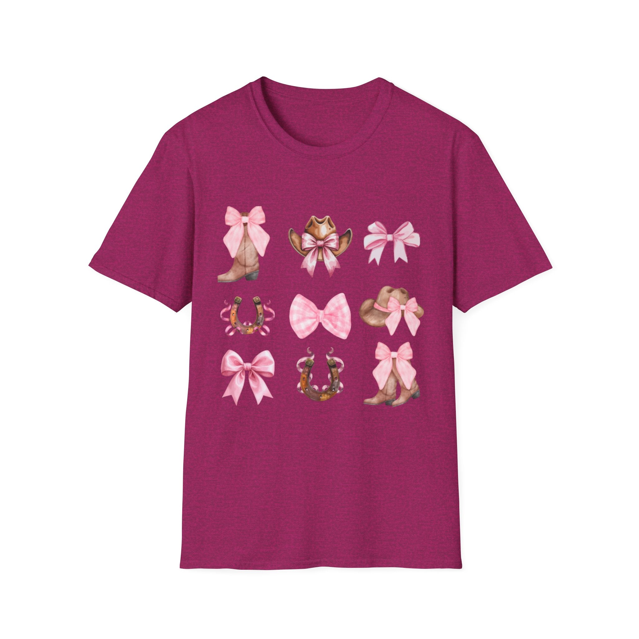 Cowgirl Pink Bows T-Shirt