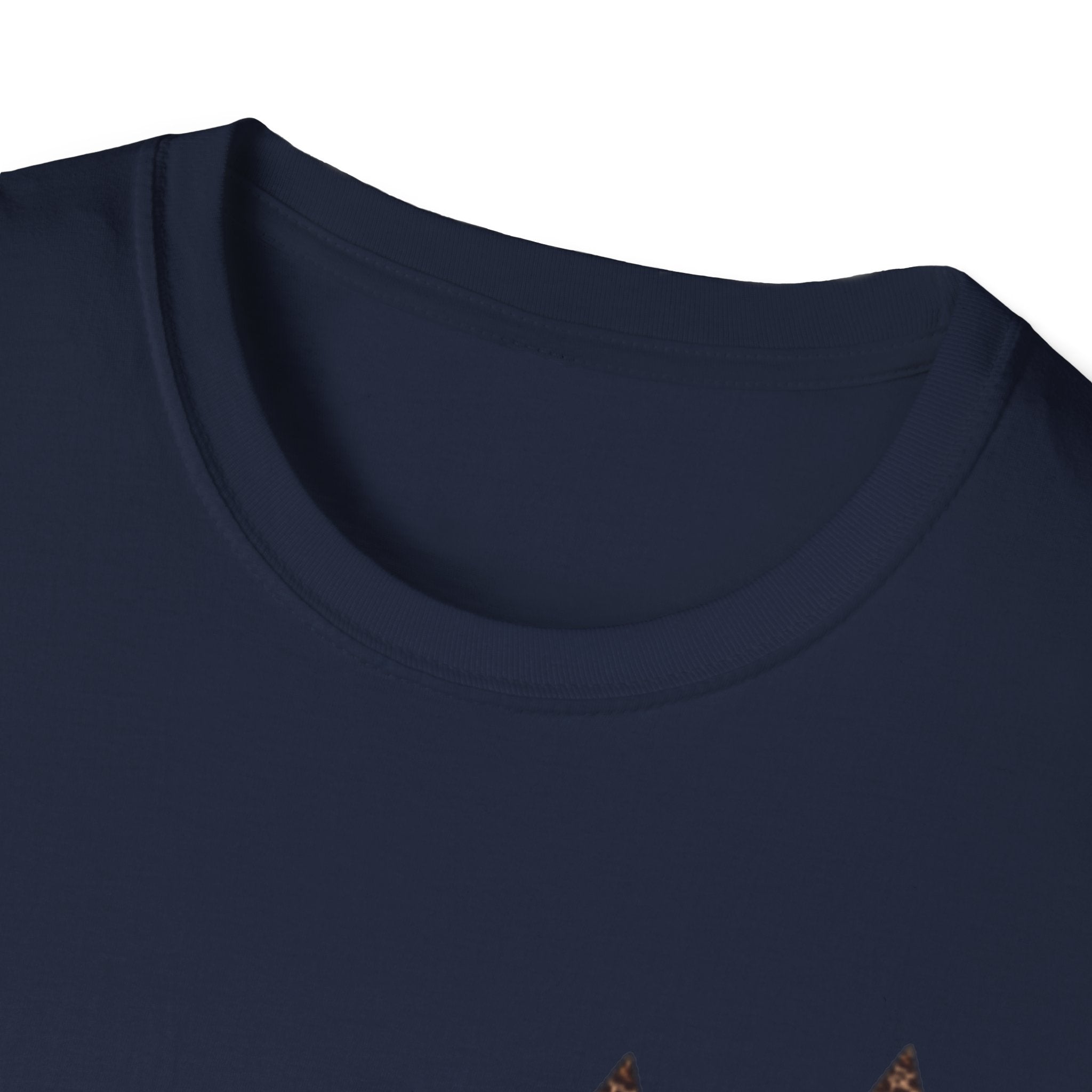 Leopard Star T‑Shirt — Animal Print Stars Graphic Tee