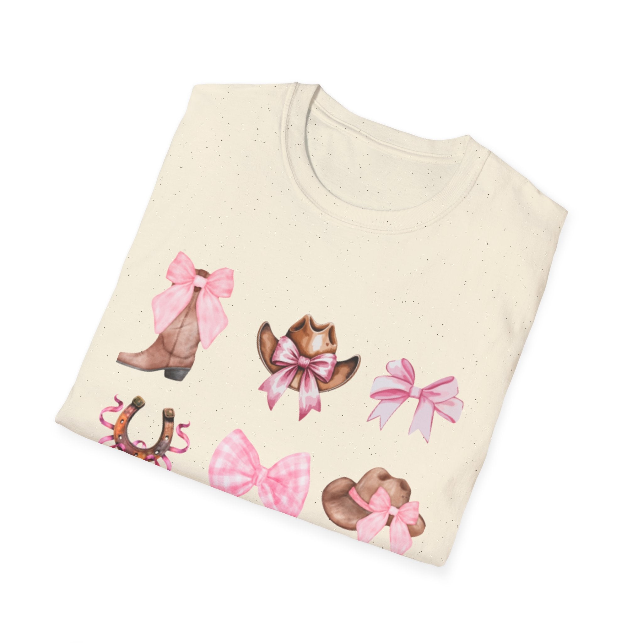 Cowgirl Pink Bows T-Shirt