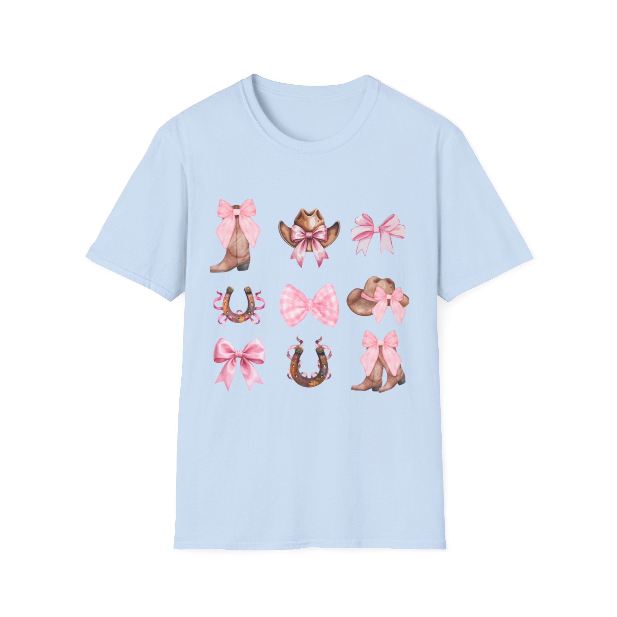 Cowgirl Pink Bows T-Shirt