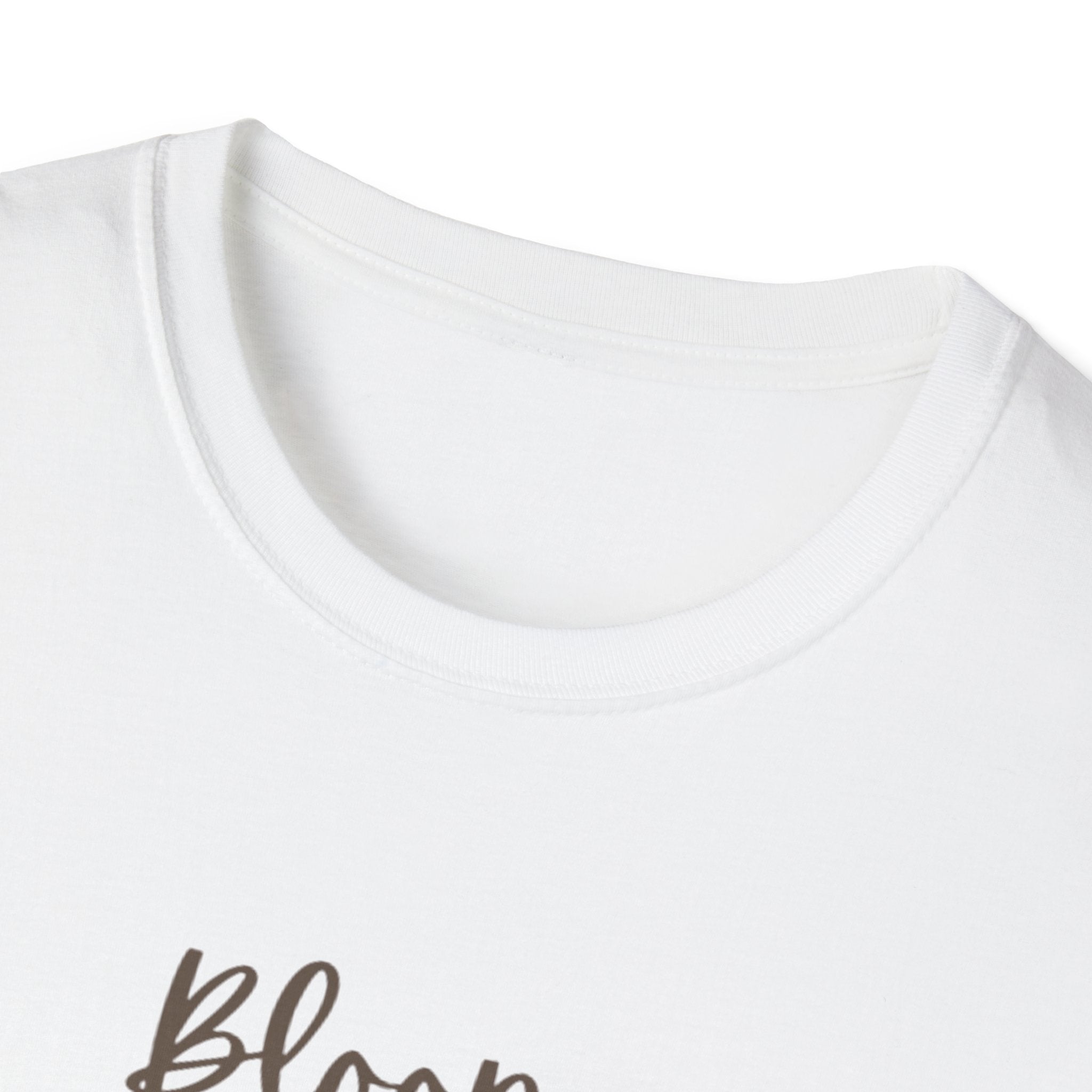 Bloom in Faith Floral Cross T-Shirt
