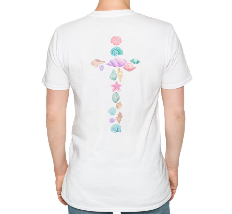 Seashell Cross T-Shirt