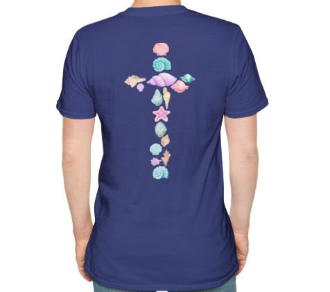 Seashell Cross T-Shirt