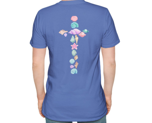 Seashell Cross T-Shirt