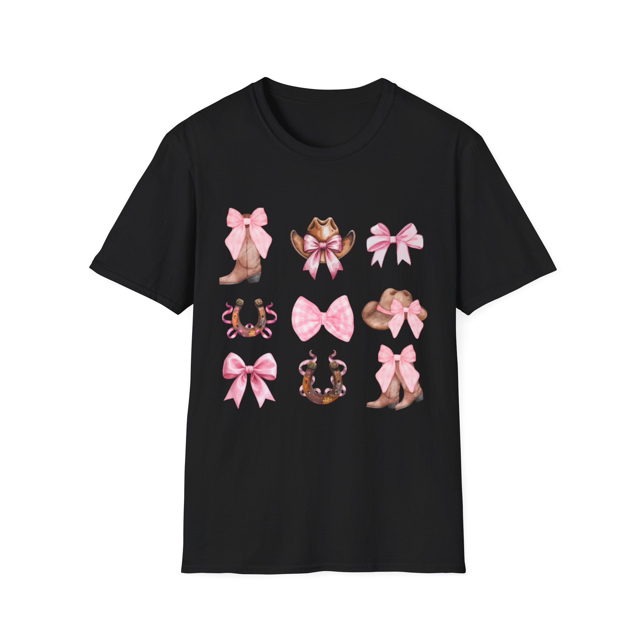 Cowgirl Pink Bows T-Shirt
