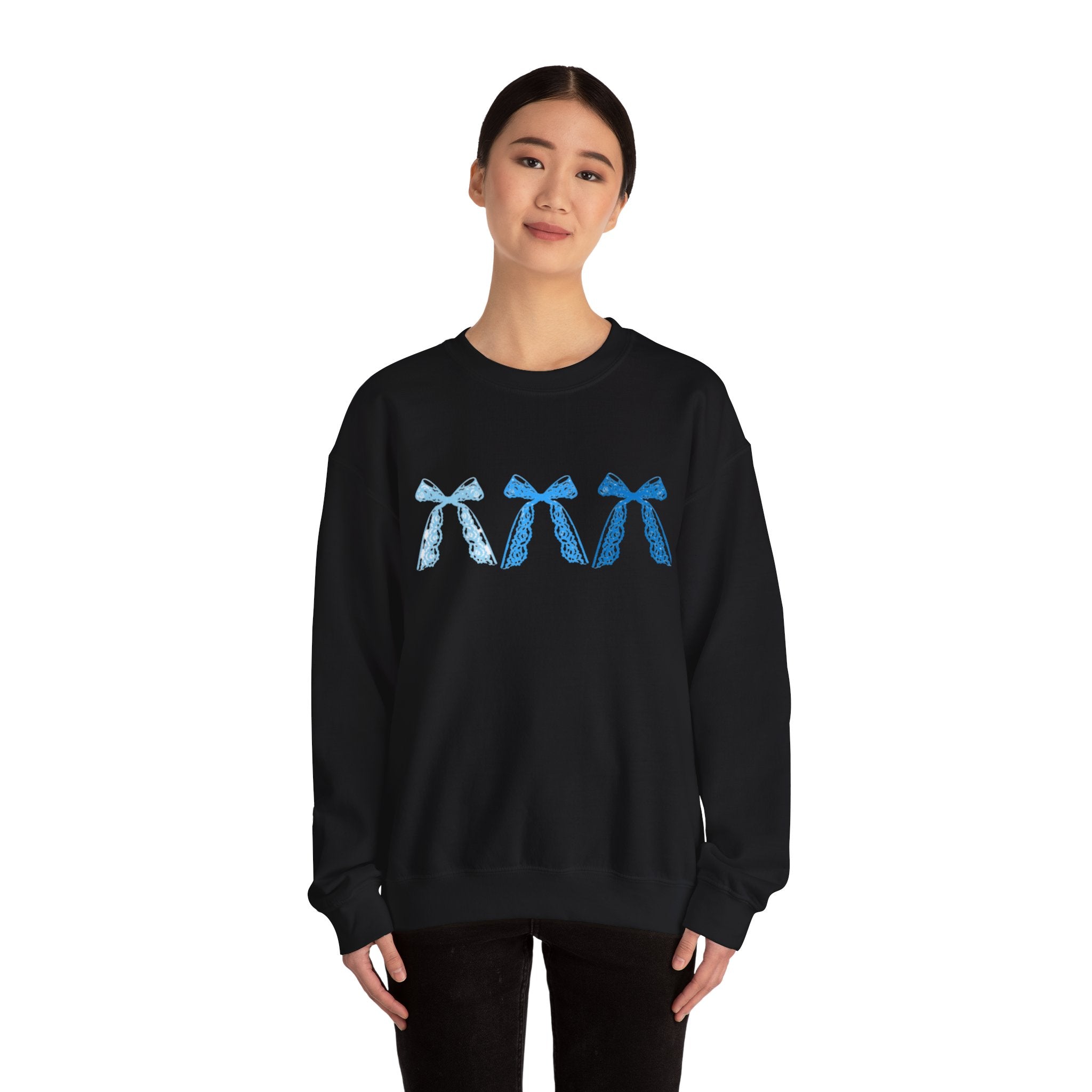Bow Trio Crewneck Sweatshirt