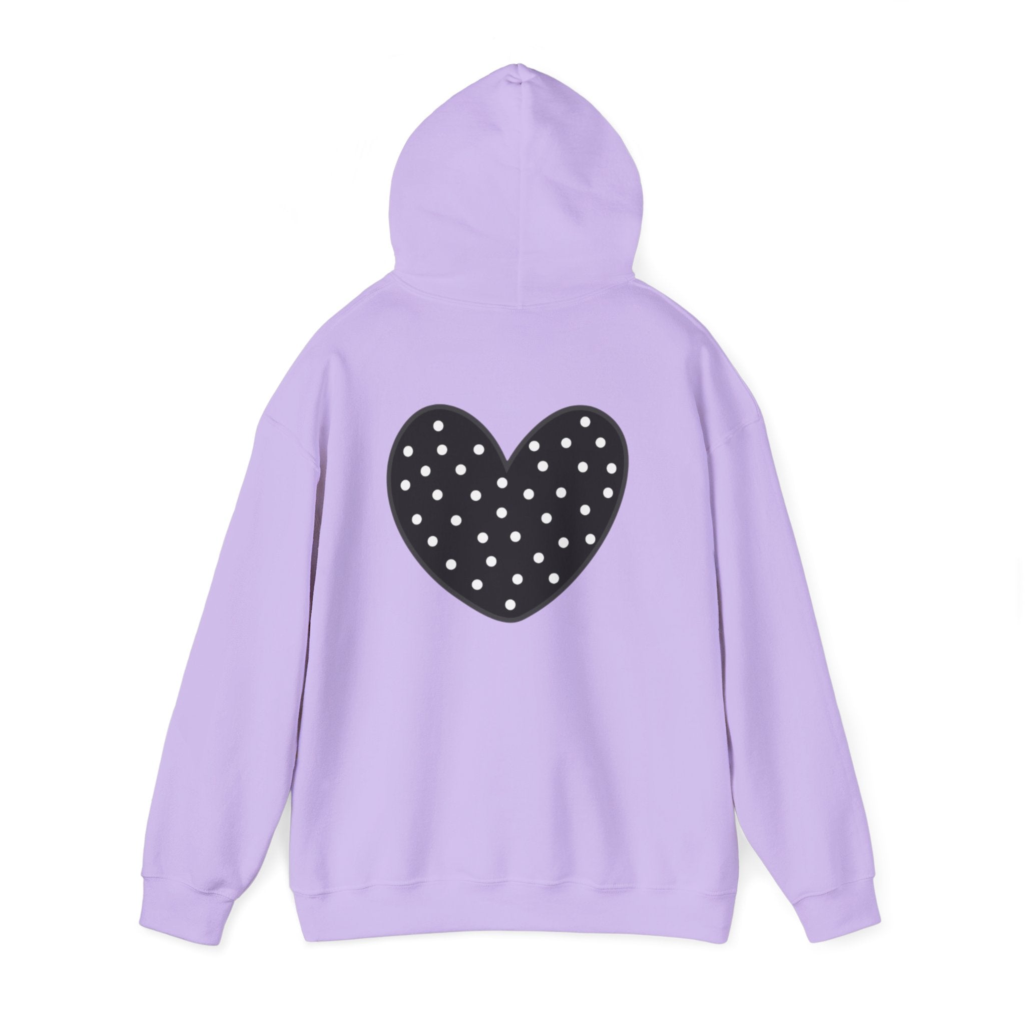 Polka Dot Heart Hoodie