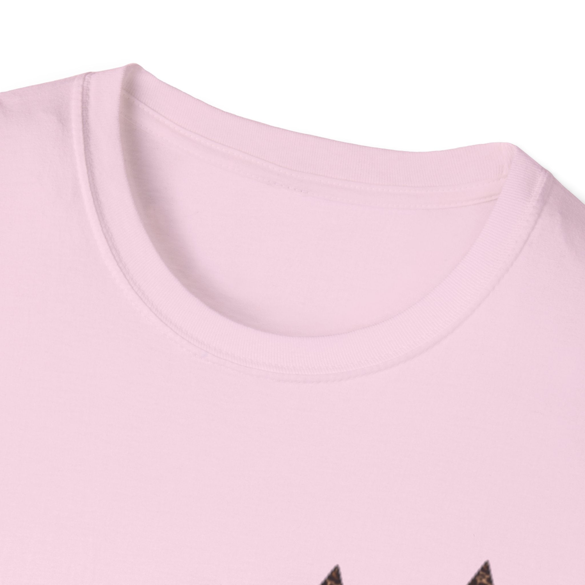 Leopard Star T‑Shirt — Animal Print Stars Graphic Tee