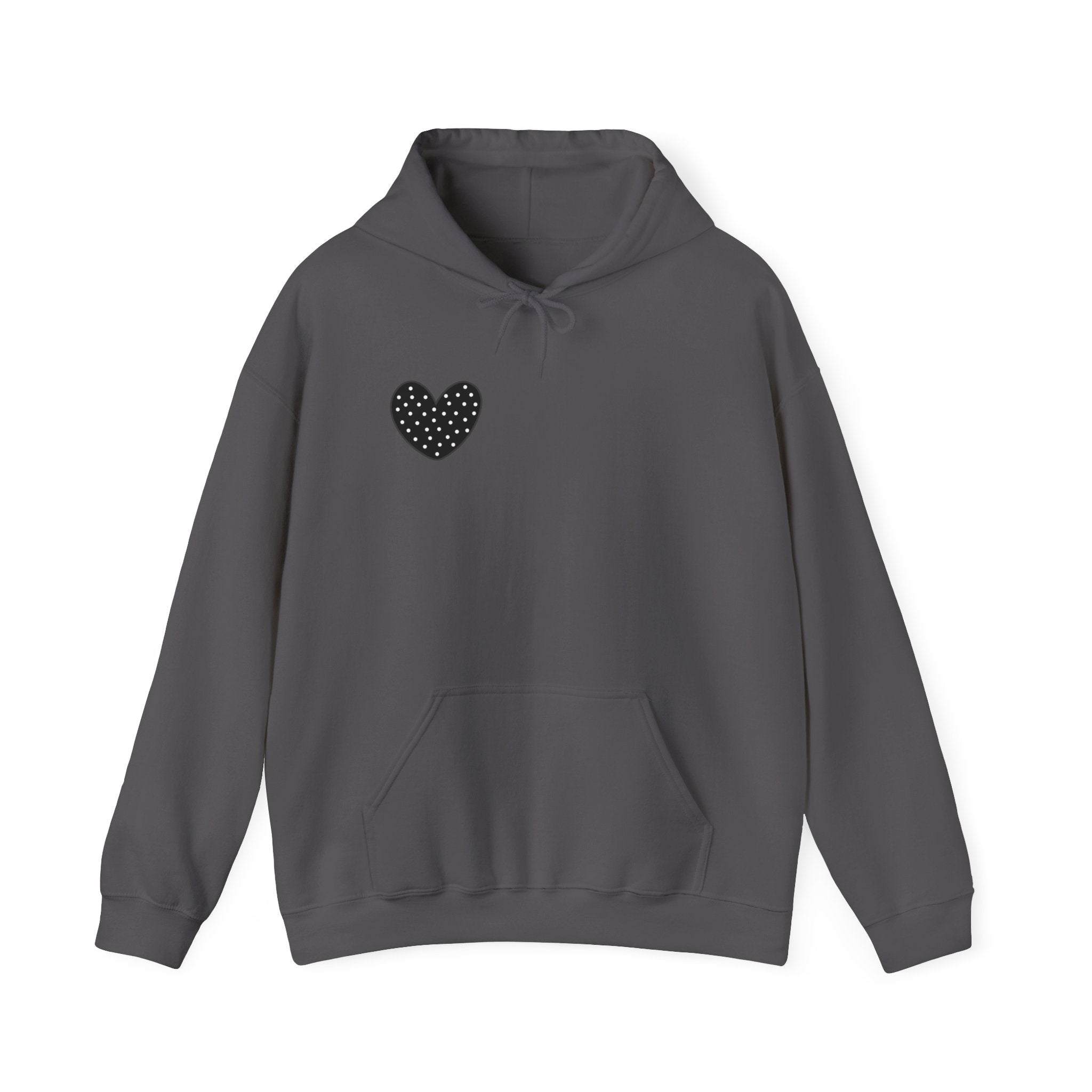 Polka Dot Heart Hoodie