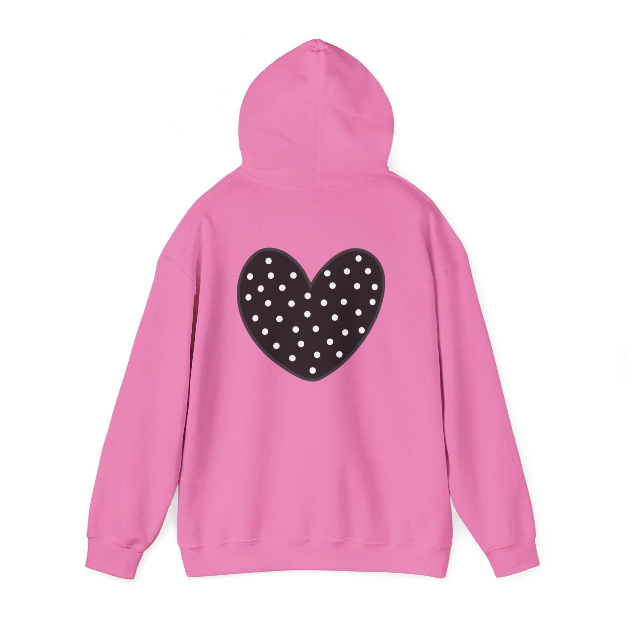 Polka Dot Heart Hoodie