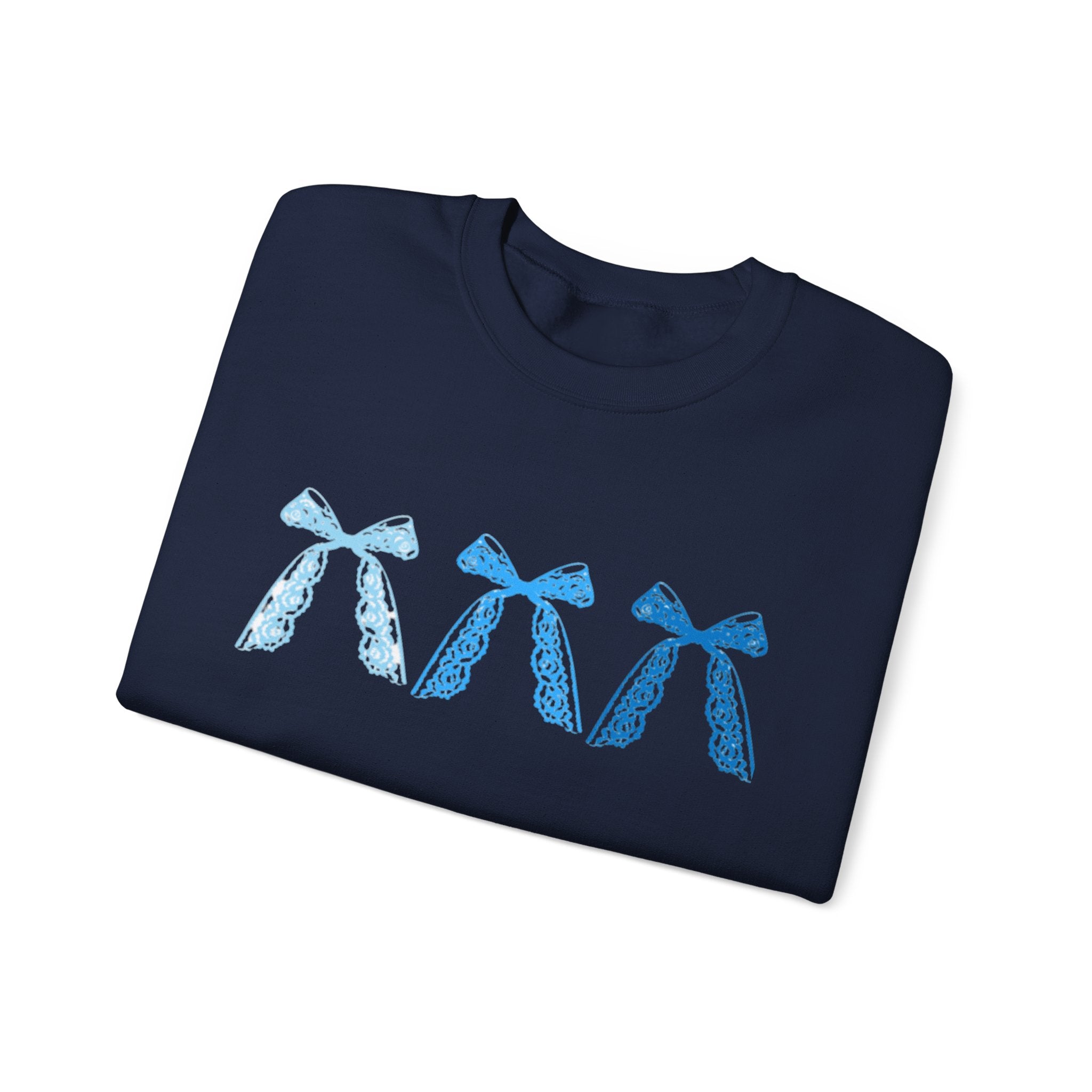 Bow Trio Crewneck Sweatshirt