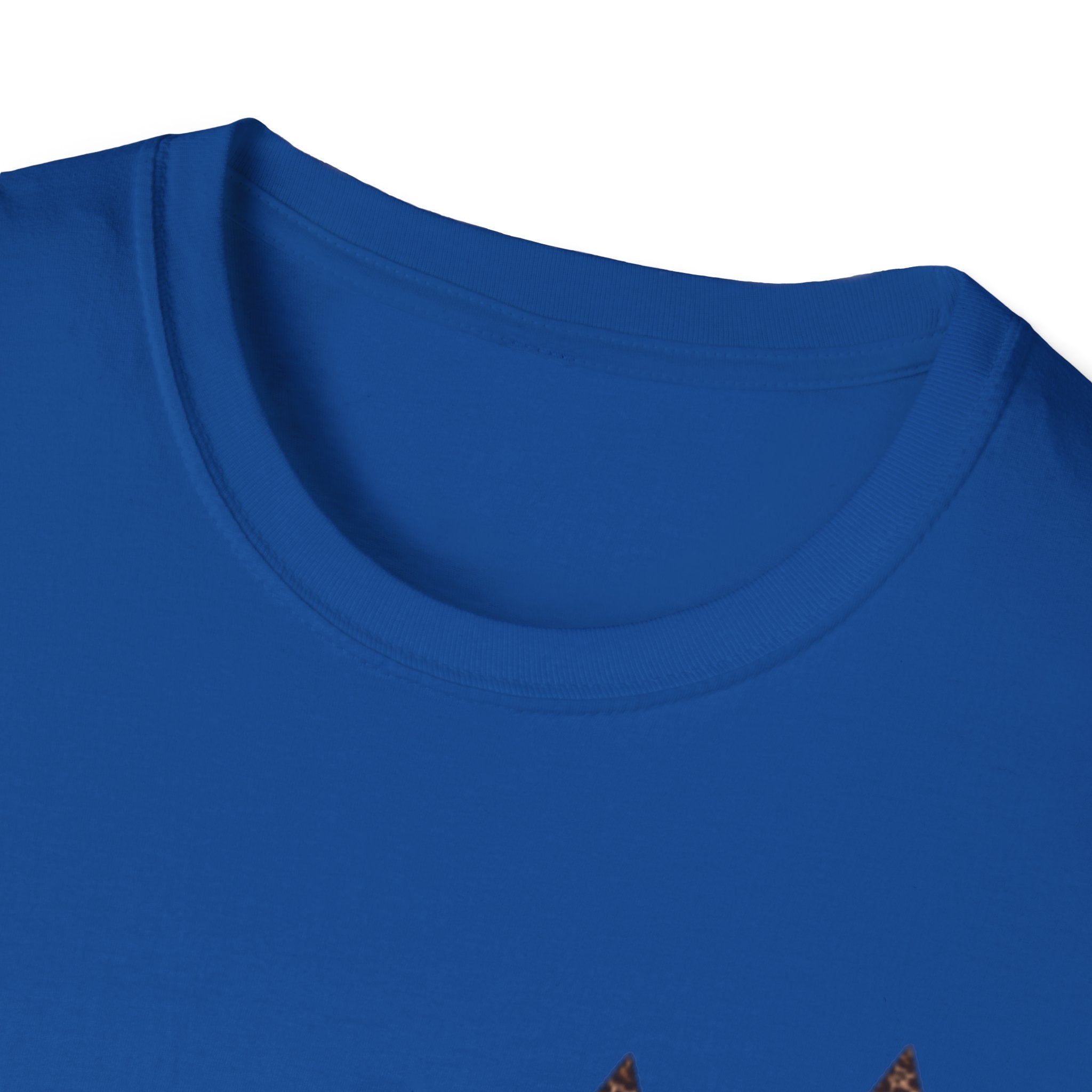 Leopard Star T‑Shirt — Animal Print Stars Graphic Tee