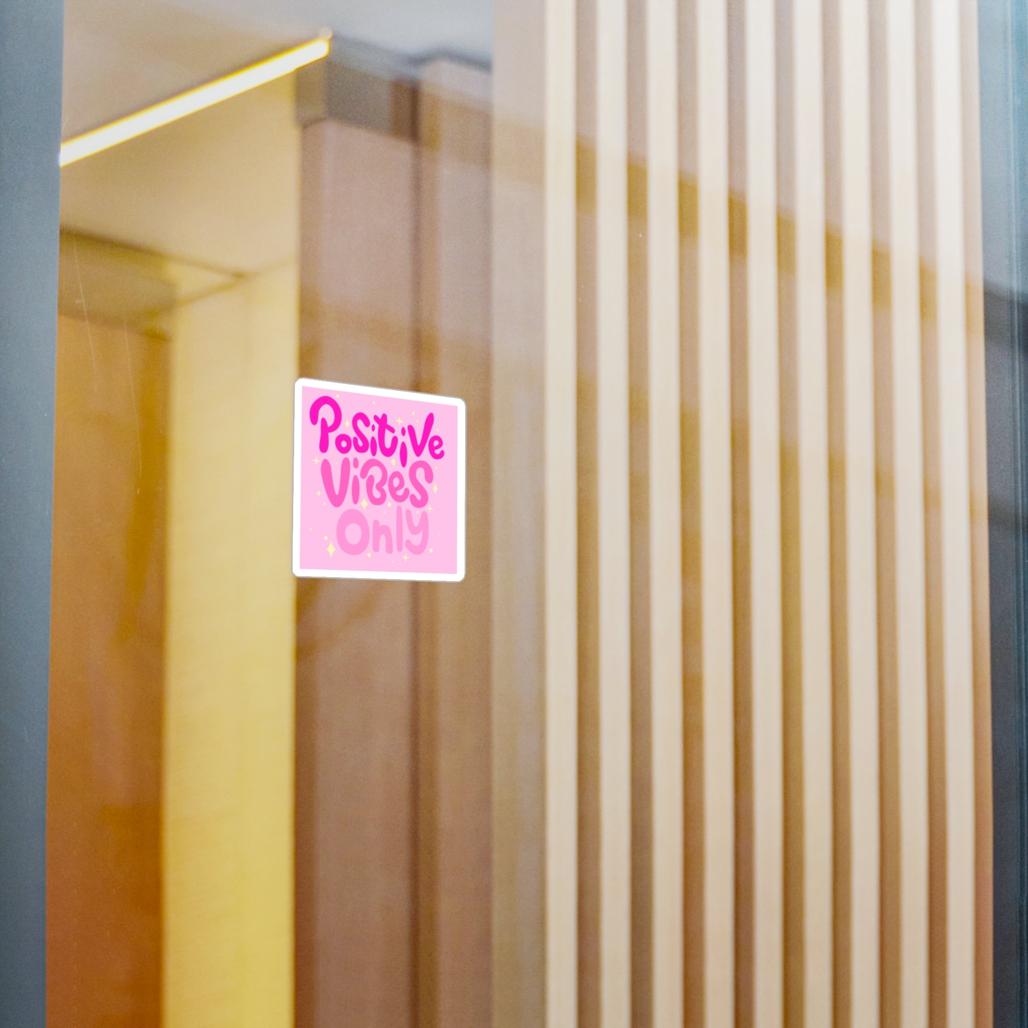 Positive Vibes Only Sticker