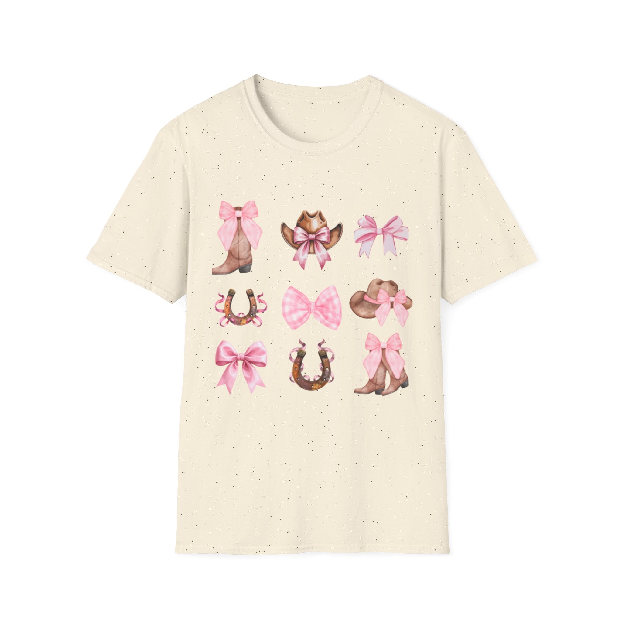 Cowgirl Pink Bows T-Shirt