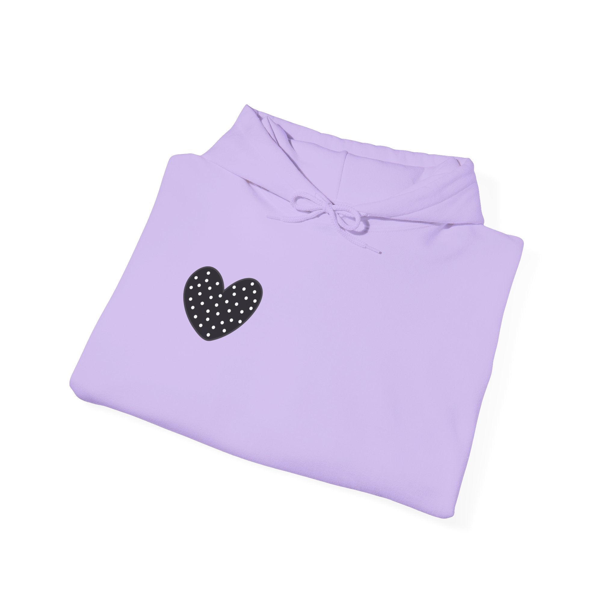 Polka Dot Heart Hoodie