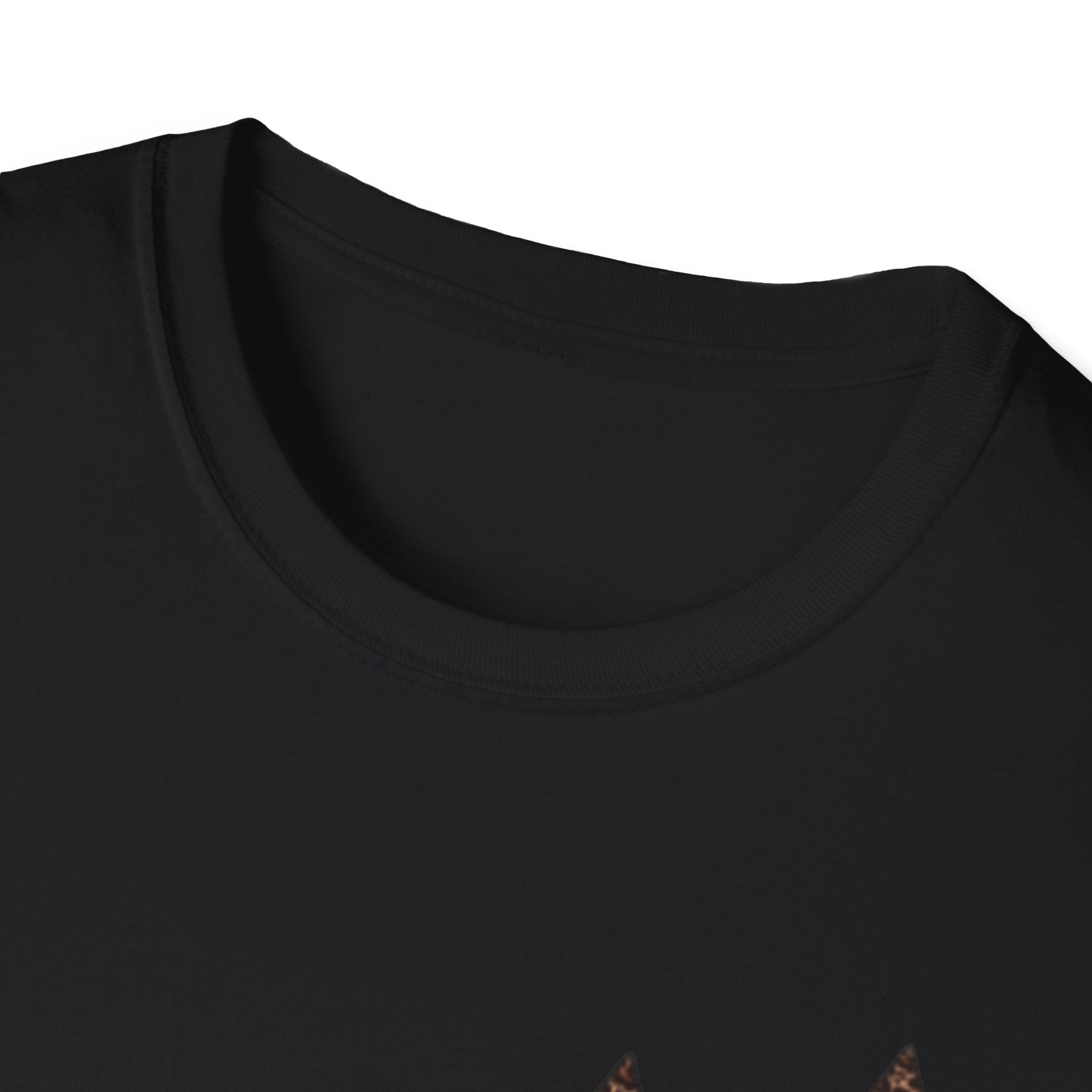 Leopard Star T‑Shirt — Animal Print Stars Graphic Tee