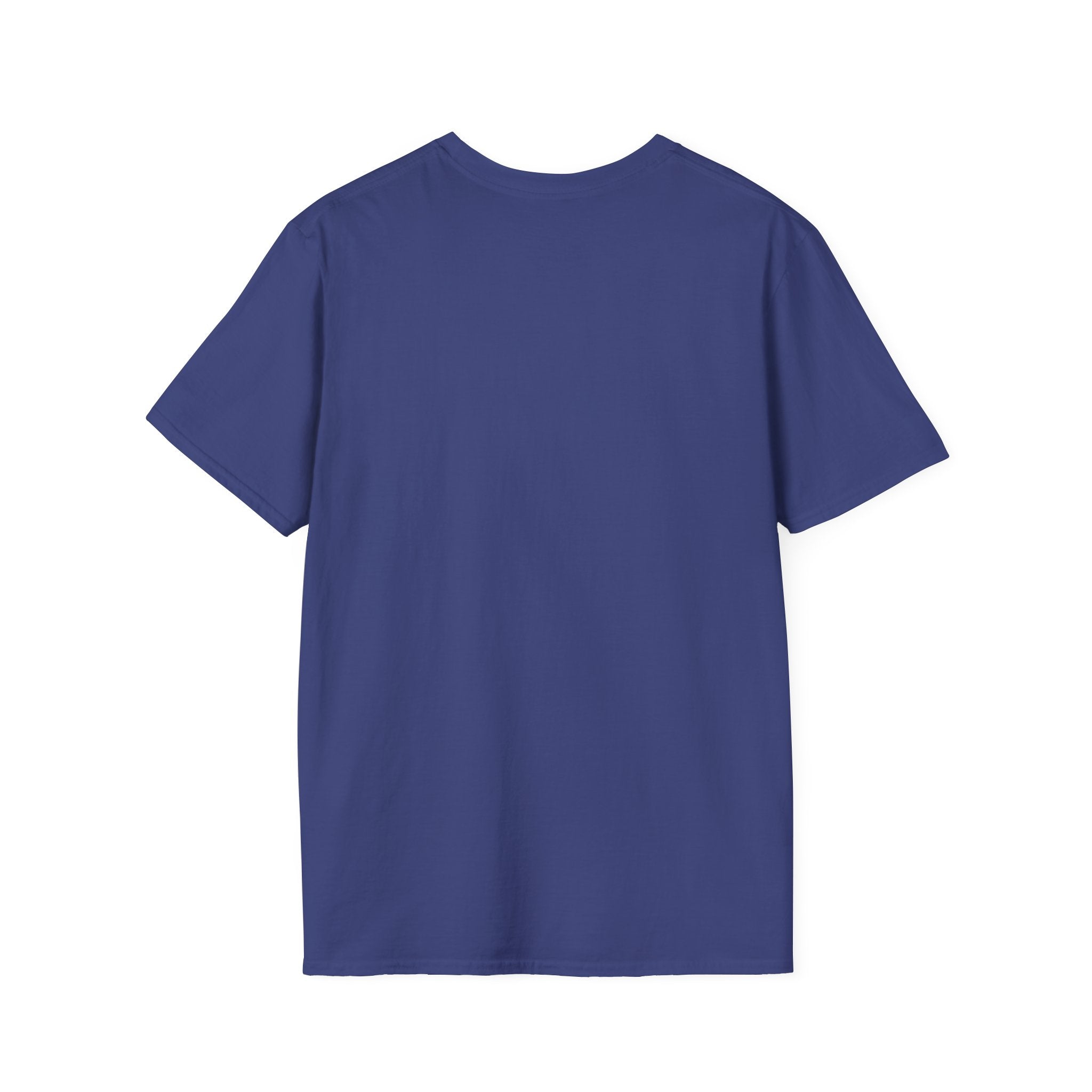 Floral Cross Tee — Light Blue Christian Graphic T-Shirt