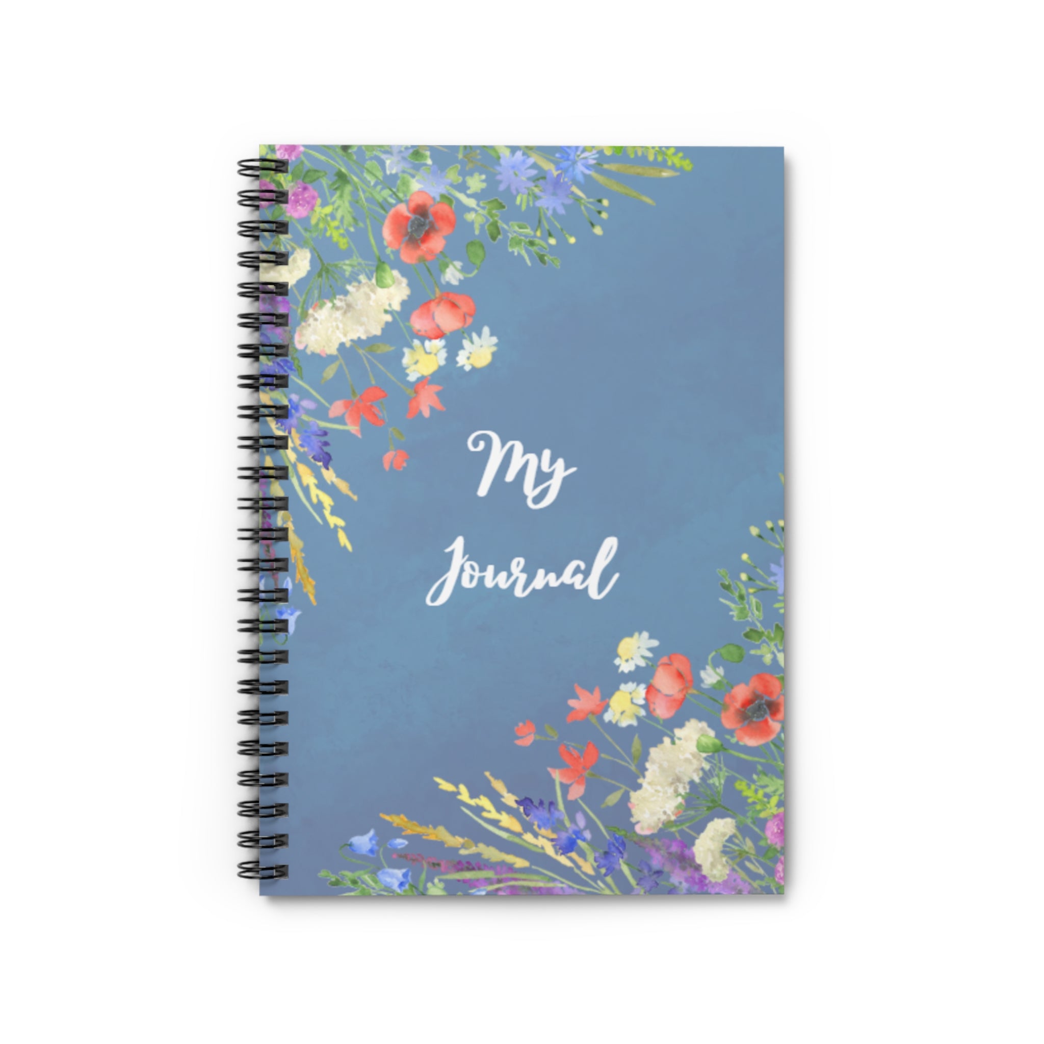 Floral My Journal Spiral Notebook