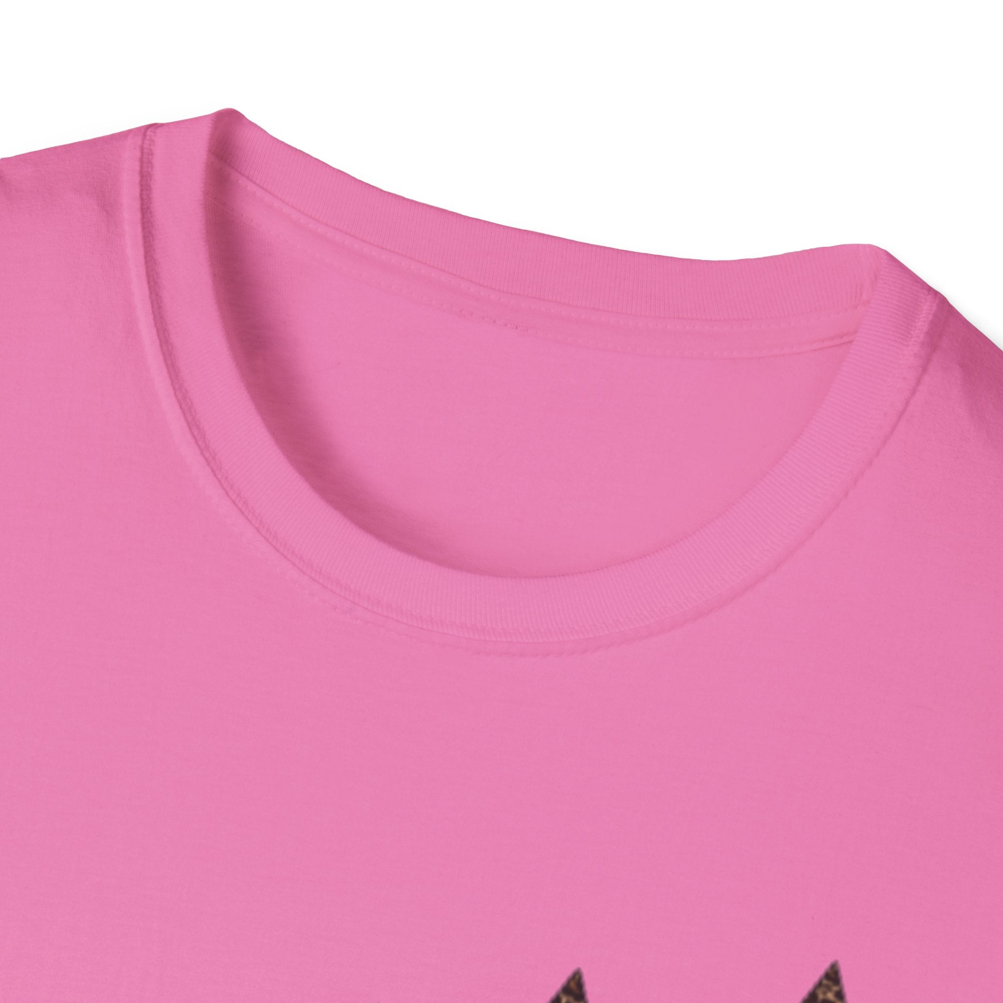 Leopard Star T‑Shirt — Animal Print Stars Graphic Tee