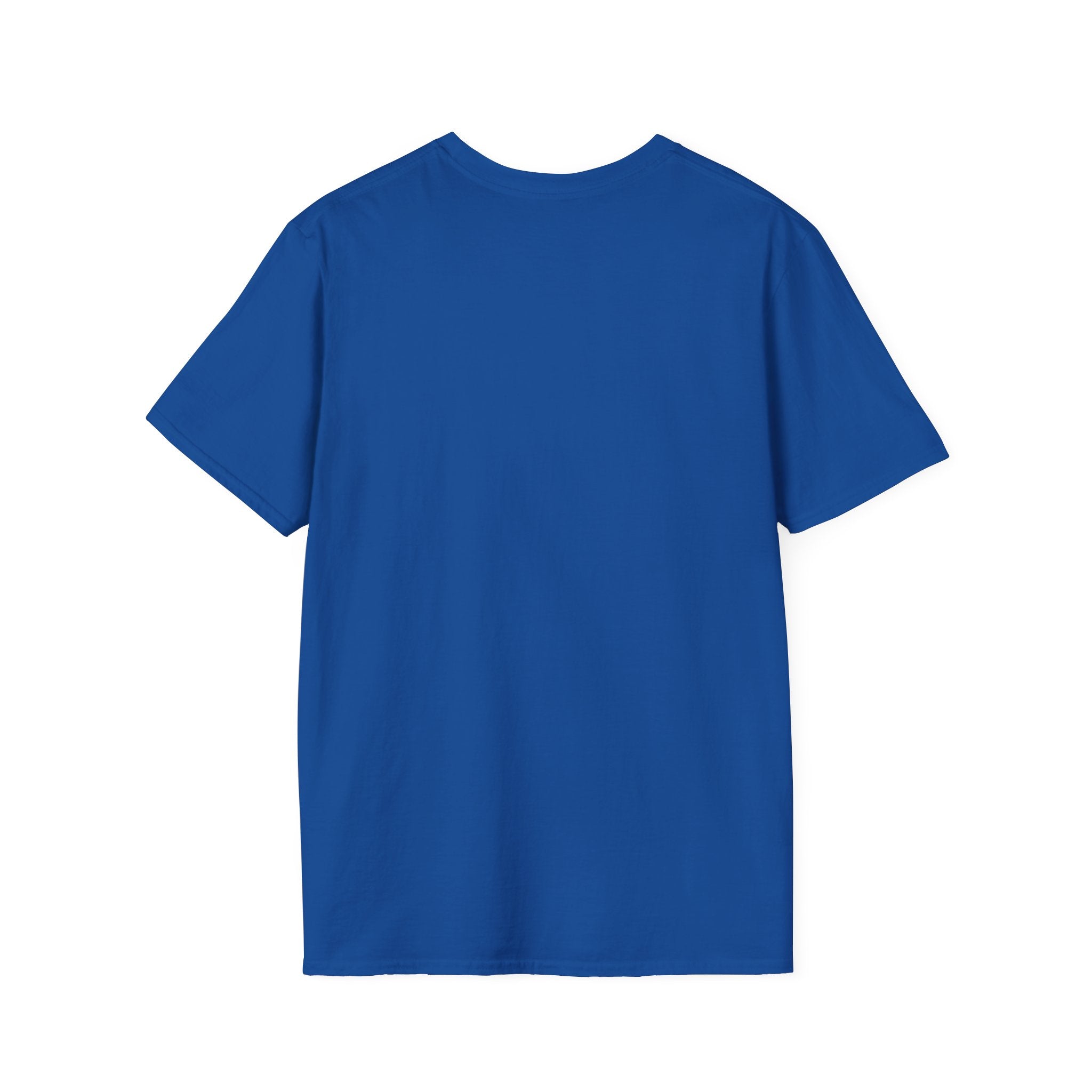 Floral Cross Tee — Light Blue Christian Graphic T-Shirt