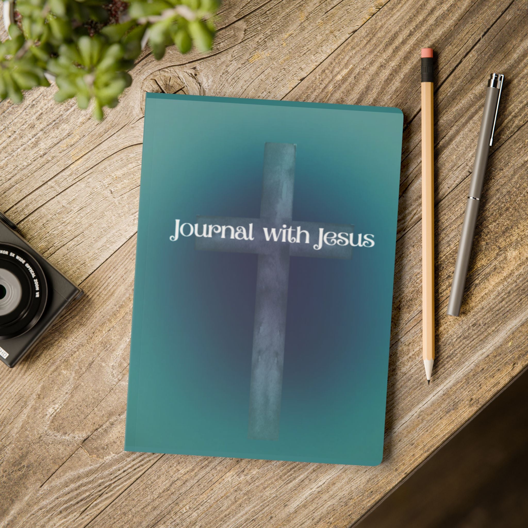 Journal with Jesus — Christian Softcover Journal for Prayer, Devotion & Reflection