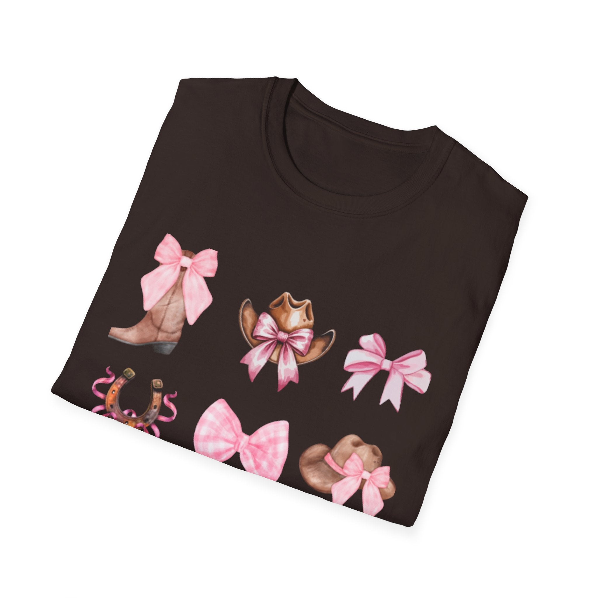 Cowgirl Pink Bows T-Shirt