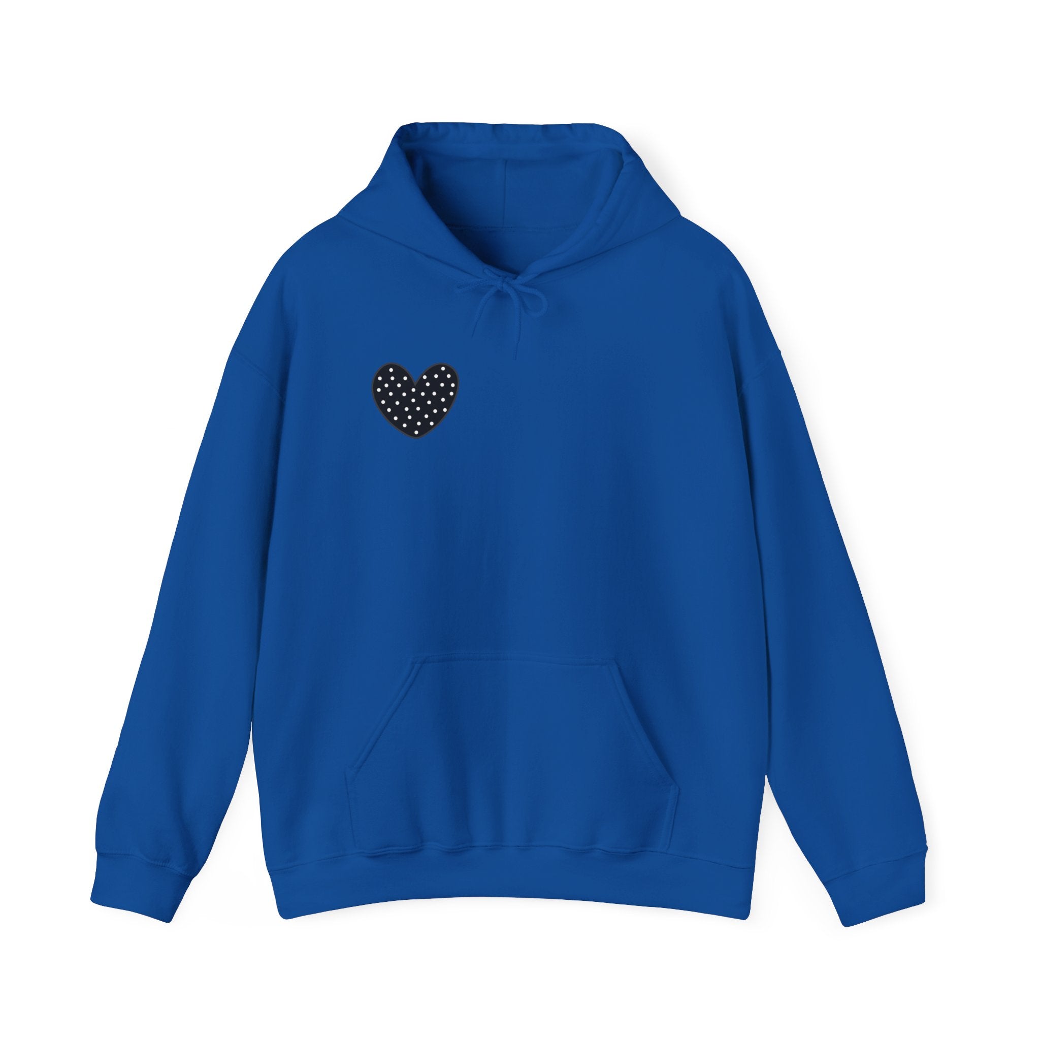 Polka Dot Heart Hoodie