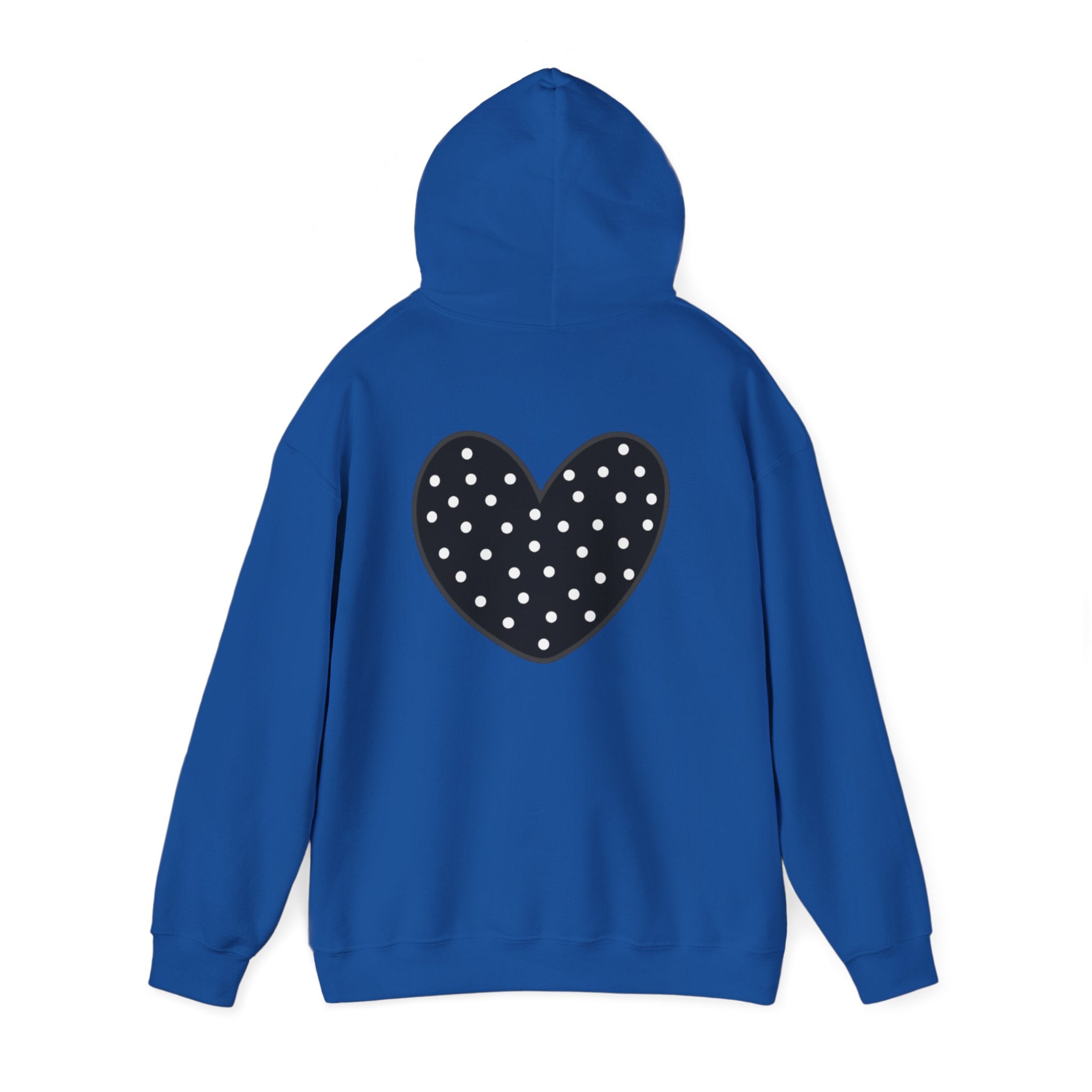 Polka Dot Heart Hoodie